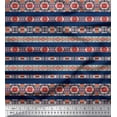 thumbnail image 1 of Soimoi Polyester Crepe Fabric Aztec Southwestern Print Fabric by The Yard 42 Inch Wide, 1 of 1