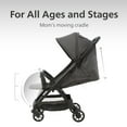 thumbnail image 3 of Unilove Pika Travel Stroller, Onyx Black, 3 of 7