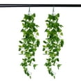 thumbnail image 5 of 2Pcs Simulation Green Plant Artificial Green Vine Fake Grape Leaf for Decoration, 5 of 9