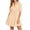 *Orange, variant on VBVC Women's Striped Button Down Shirt Dress , Ladies' Collared Drawstring Waist Short Sleeve Dress , Summer Casual Ruffle Hem Mini Dress For Women,Black,S-2XL