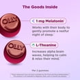 thumbnail image 6 of OLLY Kids Sleep Gummy Supplement, 0.5mg Melatonin, L-Theanine, Raspberry Flavored, 70 Ct, 6 of 14