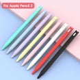 thumbnail image 2 of Cute Cat Ear Protective Cover For Apple Pencil 2 Case Silicone Pencil Case For Apple 2nd Tablet Portable Touch Stylus Pen Pouch White, 2 of 6
