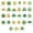 300pcs set, variant on SDFGTstore Mixed Glittering Throw Confettis for Patrick's Day Celebration Decorative Paper Table Scatters Holiday Party Supplies