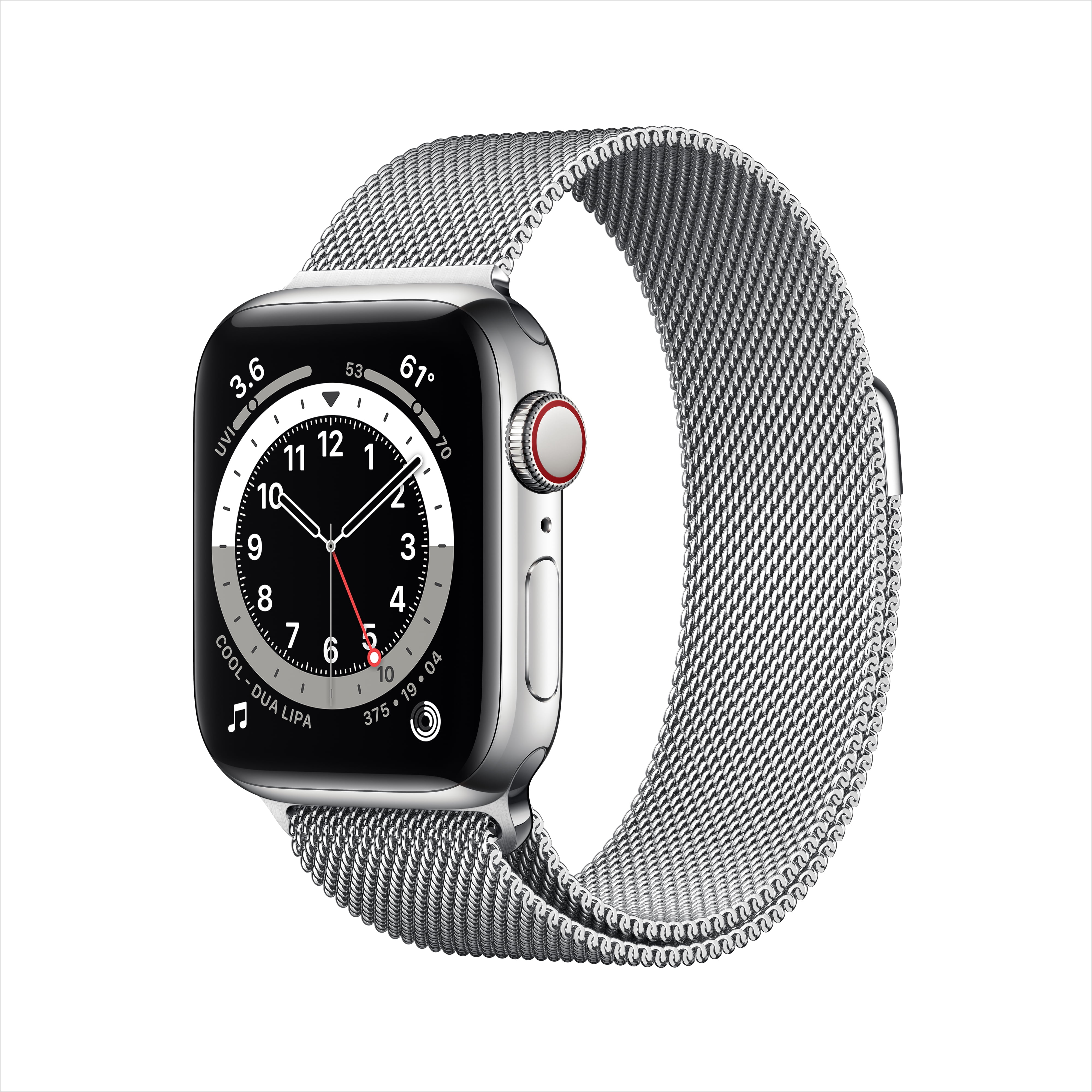 Apple Watch Series 7 GPS + Cellular, 45mm Starlight Aluminum Case 