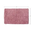 thumbnail image 5 of Home Weavers Fantasia Bath Rug 100% Cotton Bathroom Rugs Set, Washable Rug, Soft Cotton and Water Absorbent bath Rug, Kitchen Mat, Toilet Rug, Bath Floor Mat Non Slip Rug, 21"x34" Rectangle, Pink, 5 of 5