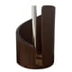 thumbnail image 1 of Mountain Paper Towel Holder Countertop, Natural Mango Wood Round Base with Iron Stand, Rustic Wooden Dispenser for Jumbo and Mega Rolls, Effortless One Hand Tearing for Kitchen, 1 of 7