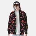 thumbnail image 2 of Balery Disco Mirror Ball Sudadera ligera de manga larga con capucha y protección solar UPF 50+ para hombre y mujer, ideal para pesca y running-XX-Large, 2 of 7