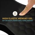 thumbnail image 3 of Ergonomic Mouse Pad Wrist Support with Massage Design, Wrist Rest Pain Relief Mousepad Wrist Support with Memory Foam&Non-Slip PU Base, Mouse, 3 of 5