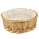 thumbnail image 1 of Cesta de mimbre de mimbre multifunción Cesta de bocadillo tejido Cesta de frutas portátiles Canasta de pan tejido, 1 of 4
