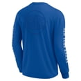 thumbnail image 3 of Men's Fanatics Blue New York Knicks Elements Strive Long Sleeve T-Shirt, 3 of 3