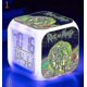 thumbnail image 1 of Reloj despertador de dibujos animados de Anime, reloj cuadrado Led de una pieza, reloj despertador Digital con hora, temperatura, alarma y fecha, 1 of 1