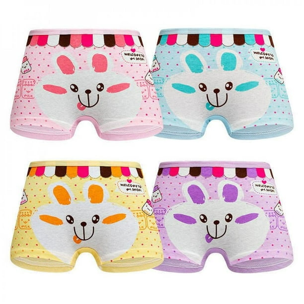 Clearance!Pretty Girls Cotton Underwear Shorts Kids Boxer Briefs