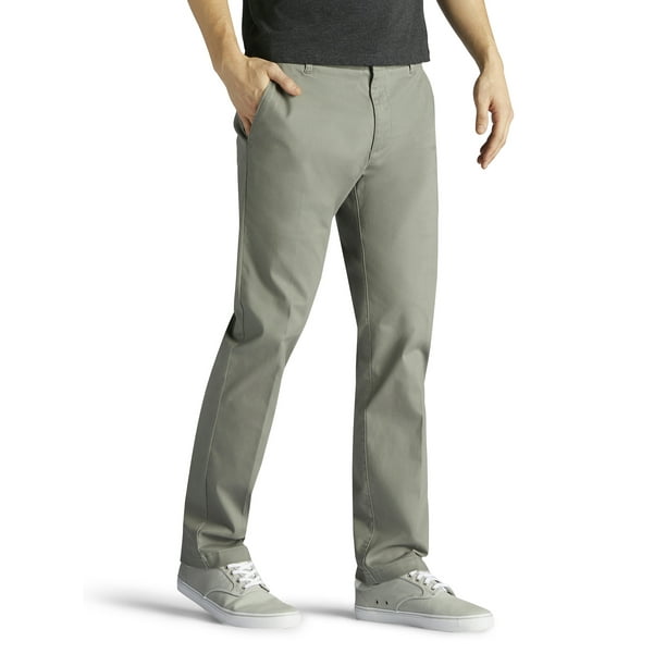 lee men's active stretch casual pant