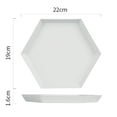 thumbnail image 2 of Plateau de Rangement de Bureau Polygonal en Métal Hexagonal Compote, 2 of 5
