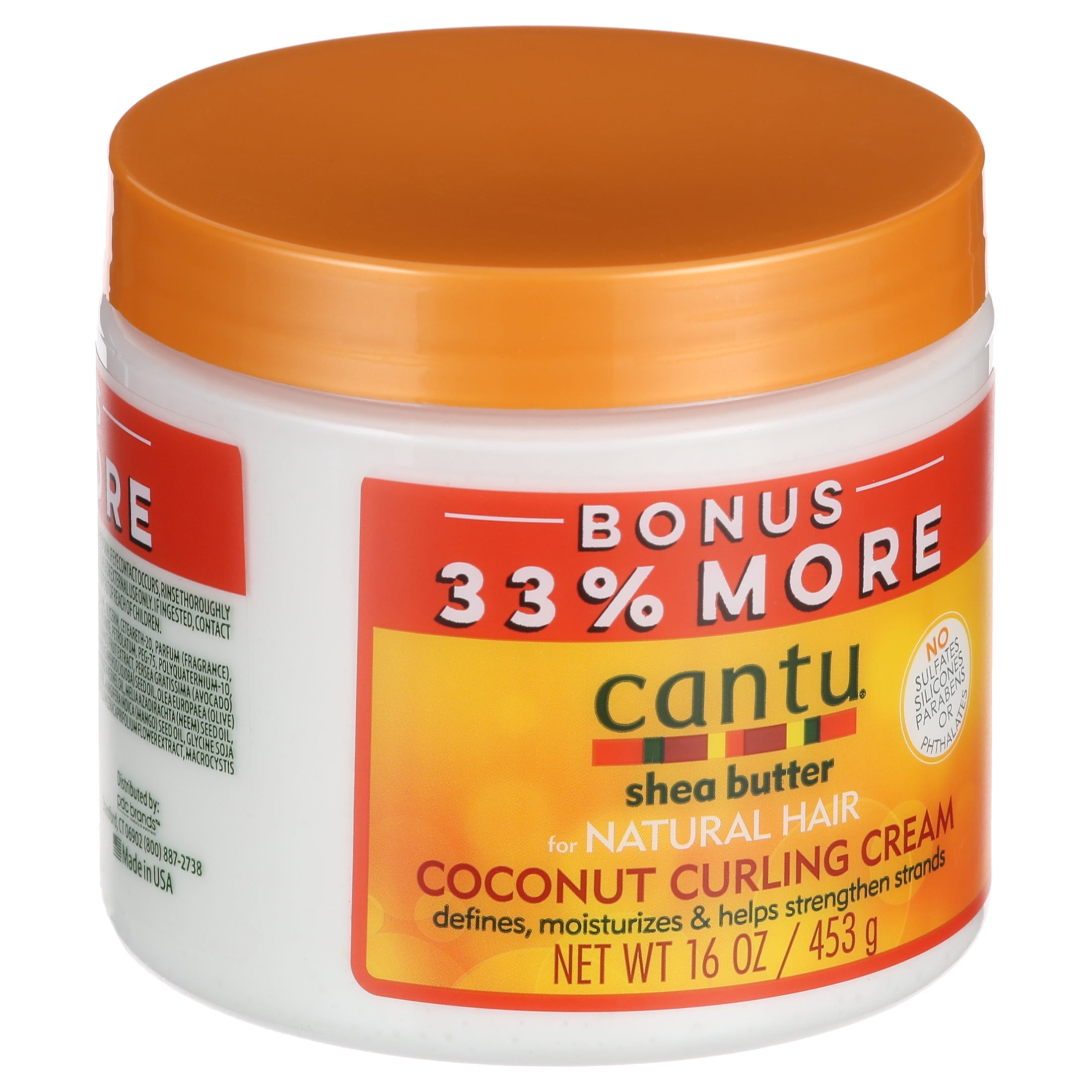 Cantu Coconut Curl Cream Bonus, 16 oz.