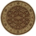 thumbnail image 2 of K2 Floor Style Soumak Brown/Ivory Hand Made Wool Area Rug, 2 of 3