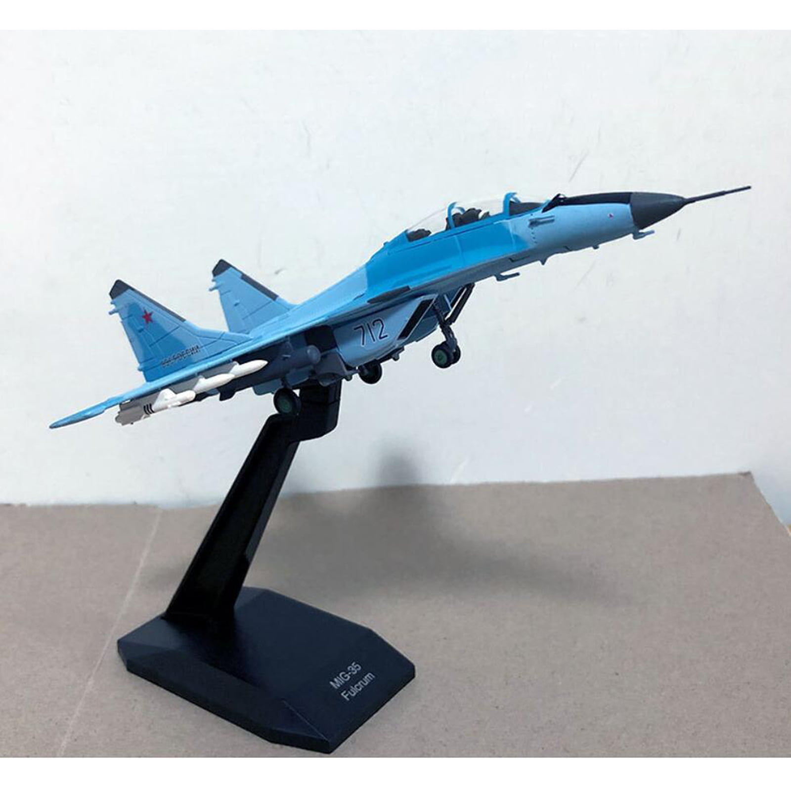 Details about   RUSSIAN MIG-35 Fulcrum  #712 1/100 diecast plane model aircraft