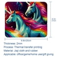 thumbnail image 5 of Unicorn Gaming Mousepad Square, 8.3x9.8 Inch Non-Slip Rubber Bottom Printed Mouse Mat for Office and Gaming, 5 of 6