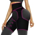 thumbnail image 1 of Entrenador de cintura y muslos Levantador de glúteos Neopreno Levantamiento de cadera Muslo Adelgazante Recortador de sudor Tallas grandes Mujeres y hombres Entrenamiento 3X-Large 190159 Rose Red Jormftte WRMH-737-3, 1 of 6