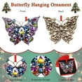 thumbnail image 6 of KCEHTA Butterfly Christmas Ornaments, Butterfly Christmas Tree Decorations, Butterfly Ornaments for Christmas Tree, Acrylic Christmas Tree Ornaments for Butterfly Lovers, 6 of 7