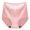 Pink, variant on Litie Women Solid Color Twisted Seamless Panties High Waisted Soft Anti-septic Underpants