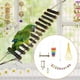 thumbnail image 4 of de juguetes para loros de 7 Uds., jaula de escalera para mascotas, accesorios para periquitos y pájaros, juguetes colgantes, columpio para, 4 of 9