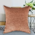 thumbnail image 2 of Leodye 1PCS Decorative Square Throw Pillow Covers , Soft Chenille Pillows Cover Fall Pillowcase for Living Room Bedroom Sofa Couch Cushion Cover -15.75*15.75in, 2 of 6