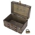 thumbnail image 3 of Wooden Jewelry Box, Environmental Jewelry Box Vintage Style Strong Sturdy With Combination Lock For Toilet Table For Household, 3 of 8