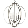 thumbnail image 2 of 42138NI Kichler Lighting Voleta - 4 light Large Foyer Pendant - 26.25 inches tall by 22 inches wide-Brushed Nickel Finish    -Traditional Installation, 2 of 6