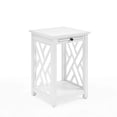 thumbnail image 1 of Alaterre Furniture Coventry Wood End Table with Tray Shelf and Bottom Shelf, 1 of 2