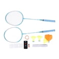 thumbnail image 2 of Badminton Self Training Tool, Dual Rackets Single Player Badminton Trainer Automatic Rebound Light Up Shuttlecock Adjustable Height Practical  for Learning, 2 of 7