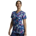 thumbnail image 7 of Dickies EDS Scrubs Top For Women V-Neck DK704, S, Be Kind To Each Otter, 7 of 7