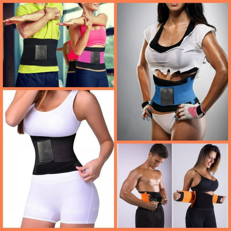 Cheap Women Waist Trainer Body Shaper Waist Trimmer Slimming Belt Sauna  Sweat Band Sports Girdle Belly Wraps Weight Loss Fat Burner