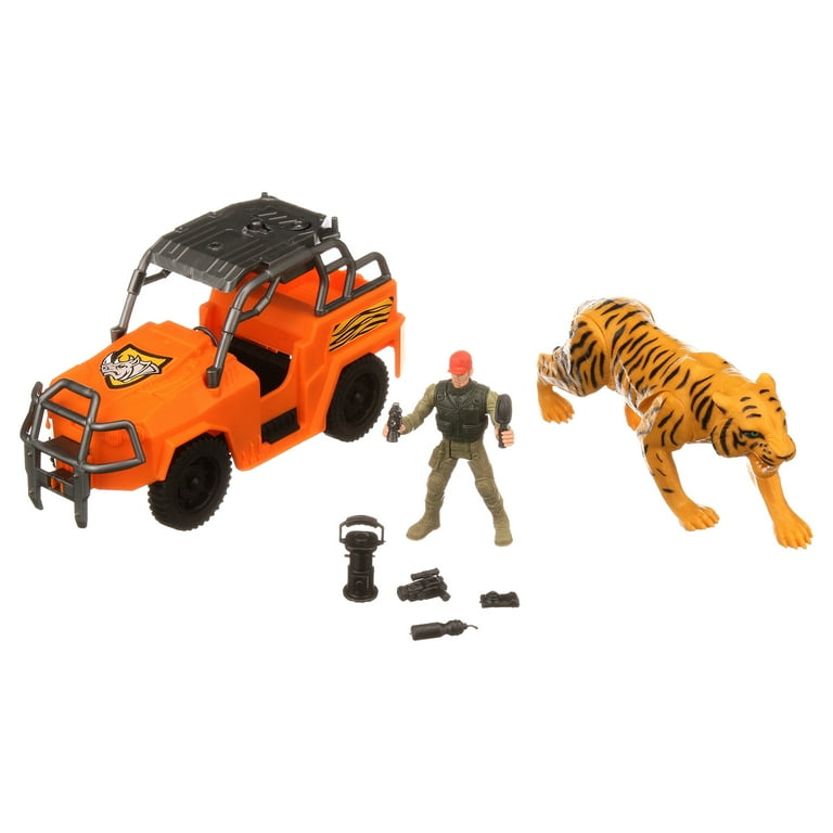 Kid Connection Safari Playset Tiger Walmart