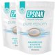 thumbnail image 1 of Sal de Epsom Epsoak, 17,2 kg, sulfato de magnesio USP sin perfume, 2 unidades, 1 of 8