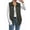 Army Green, variant on Womens Corduroy Vests Outerwear Button-Down Waistcoat Sleeveless Jacket Casual Vest Lotus Root Pink L
