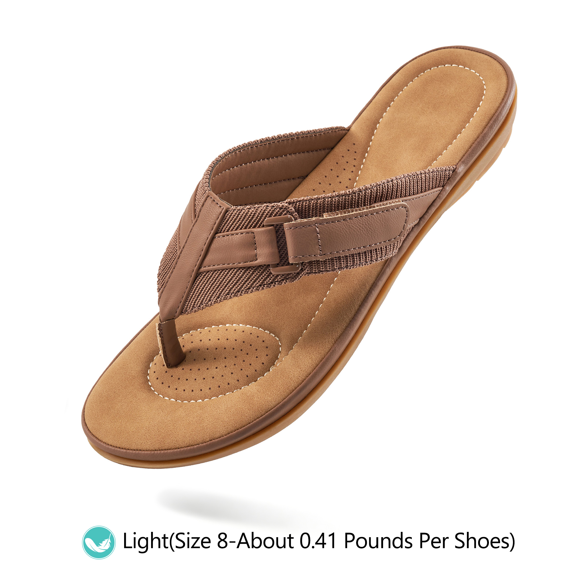 Ablanczoom Women's Thong Sandals With Arch Support photo 8
