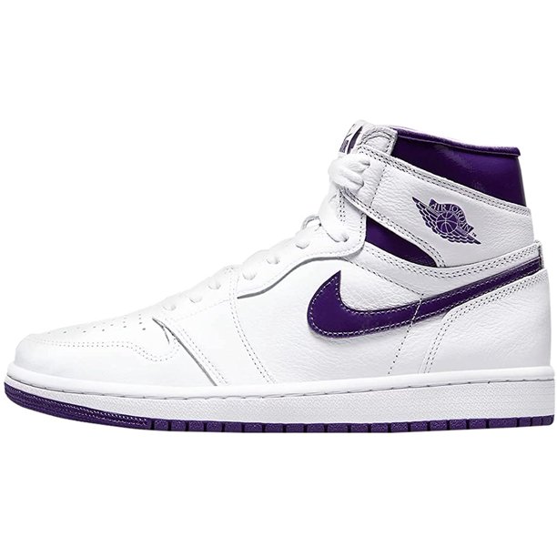 Nike Womens Basketball Shoe 11 White/Court Purple