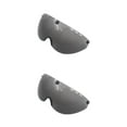 thumbnail image 3 of Transemion for Visor Peak 5-Snap Open Face Spare Parts Replaces Grey Type B 2Set, 3 of 6