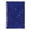Deep Blue Sparkling and Shining, variant on Haosy Deep Blue Sparkling and Shining Notebooks 1-subject Journal 60 Sheets A5 College Ruled Paper Detachable Ring 8.3"x5.7"