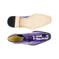 thumbnail image 2 of Belvedere, Mare, Genuine Ostrich and Eel Men's Dress Shoe, 2 of 3