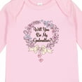 thumbnail image 4 of Inktastic Will You Be My Godmother Proposal Boys or Girls Long Sleeve Baby Bodysuit, 4 of 5