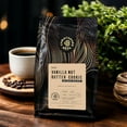 thumbnail image 2 of Christopher Bean Coffee - Vanilla Nut Butter Cookie Flavored Coffee, (Decaf Ground) 100% Arabica, No Sugar, No Fats, Made with Non-GMO Flavorings, 12-Ounce Bag of Decaf Ground coffee, 2 of 5