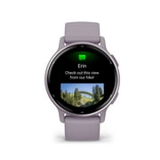Garmin vivoactive 5, Health and Fitness GPS Smartwatch, AMOLED Display, Up To 11 Days Of Battery, Orchid