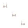 thumbnail image 4 of Qarigey 1 par de pendientes colgantes simples para fiesta de mujer, el mejor regalo, accesorios de joyería, suministro a juego de ropa, aleación Type1 NO1 Qarigey CBP480340, 4 of 6