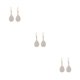 thumbnail image 4 of Guardurnaity 1 par de pendientes simples con personalidad para mujer, el mejor regalo, accesorios de joyería, pendientes de aleación para niñas, adultos, Type1 NO1 Guardurnaity CBP480340, 4 of 6