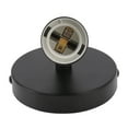 thumbnail image 3 of Base De Lámpara De Pared E27, Superficie Lisa De Base De Luz De Pared Resistente A Altas Temperaturas E26 Para Oficina, 3 of 7