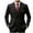 Mens Clothing Black, variant on Mens Blazer, Men's Suit Jackets Casual Button Slim Fit Blazers Suit Separates Coat Sport Coats with Pockets for Wedding Prom Party S-3XL