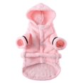 thumbnail image 1 of Soft Quick Drying Pet Pajama With Hood Thickened Luxury Soft Cotton Hooded Bathrobe Super Absorbent Dog Bath Towel Pet Nightwear ShopWise Round, 1 of 10