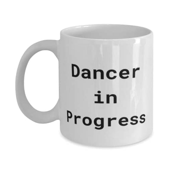 Cute Dancer Gifts, Dancer in Progress, Christmas 15oz Mug F Dancer